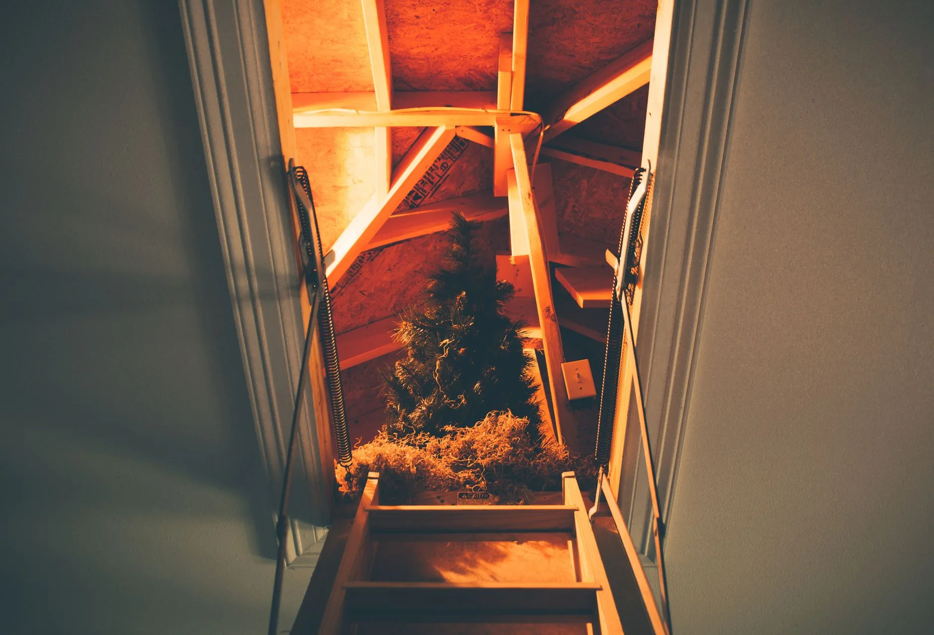 Attic access and ventilation assessment during a re-roof, North Royalton OH