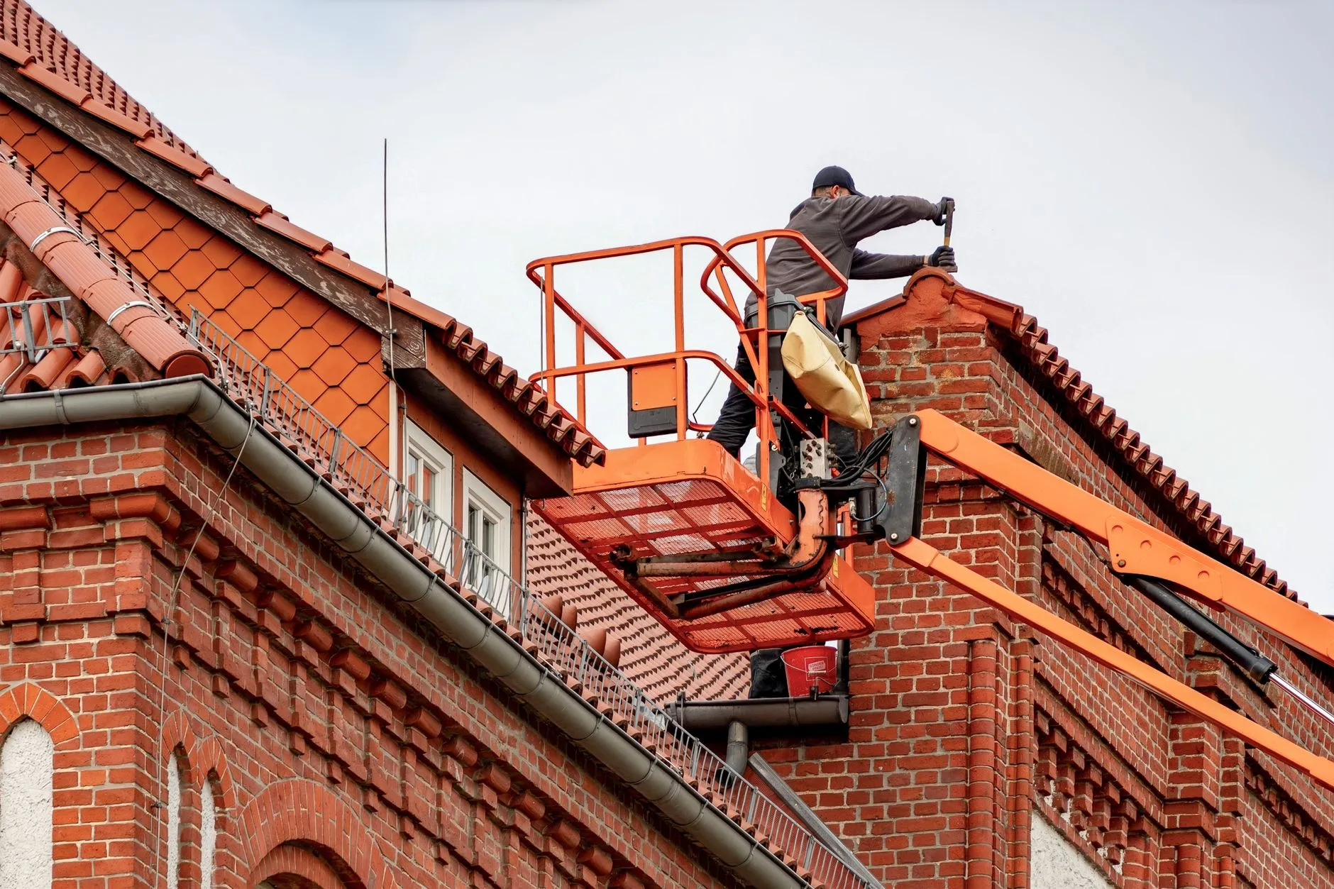 Seasonal maintenance check on shingles and flashing, Richmond Heights OH